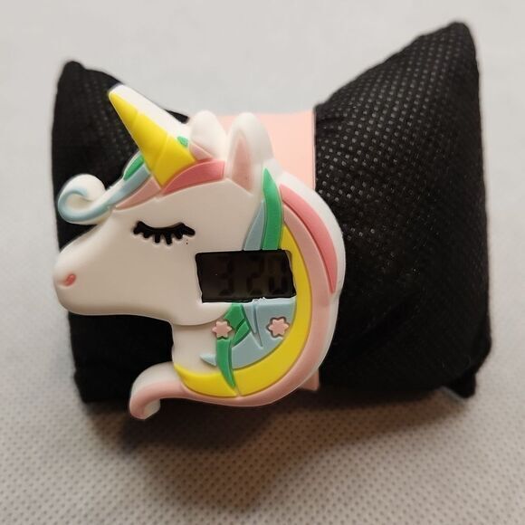 Girls Unicorn Slap Strap Silcone Watch - Picture 8 of 8